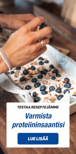 Varmista proteiininsaantisi | Testaa reseptejmme